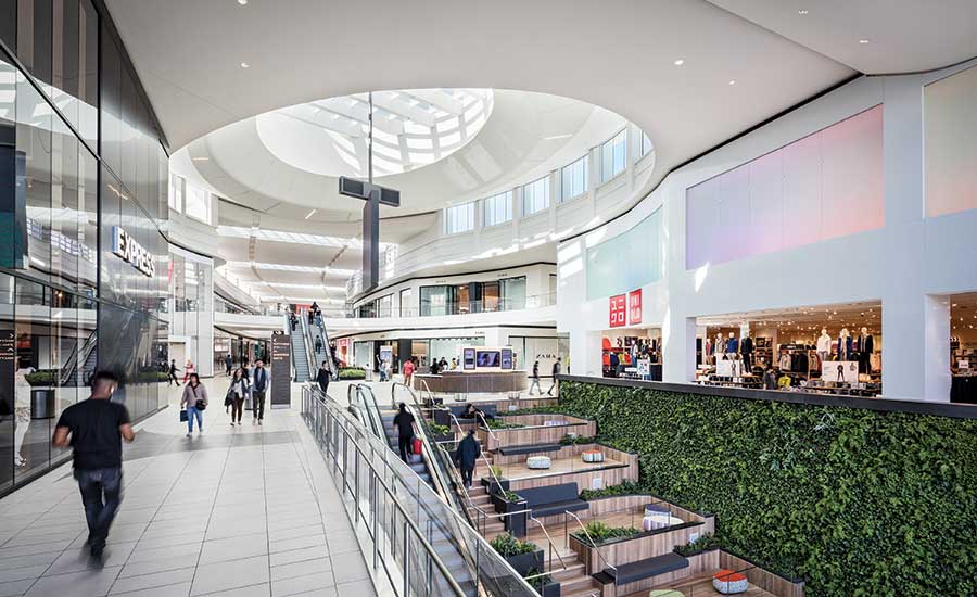 Interior of Del Amo Fashion Center.