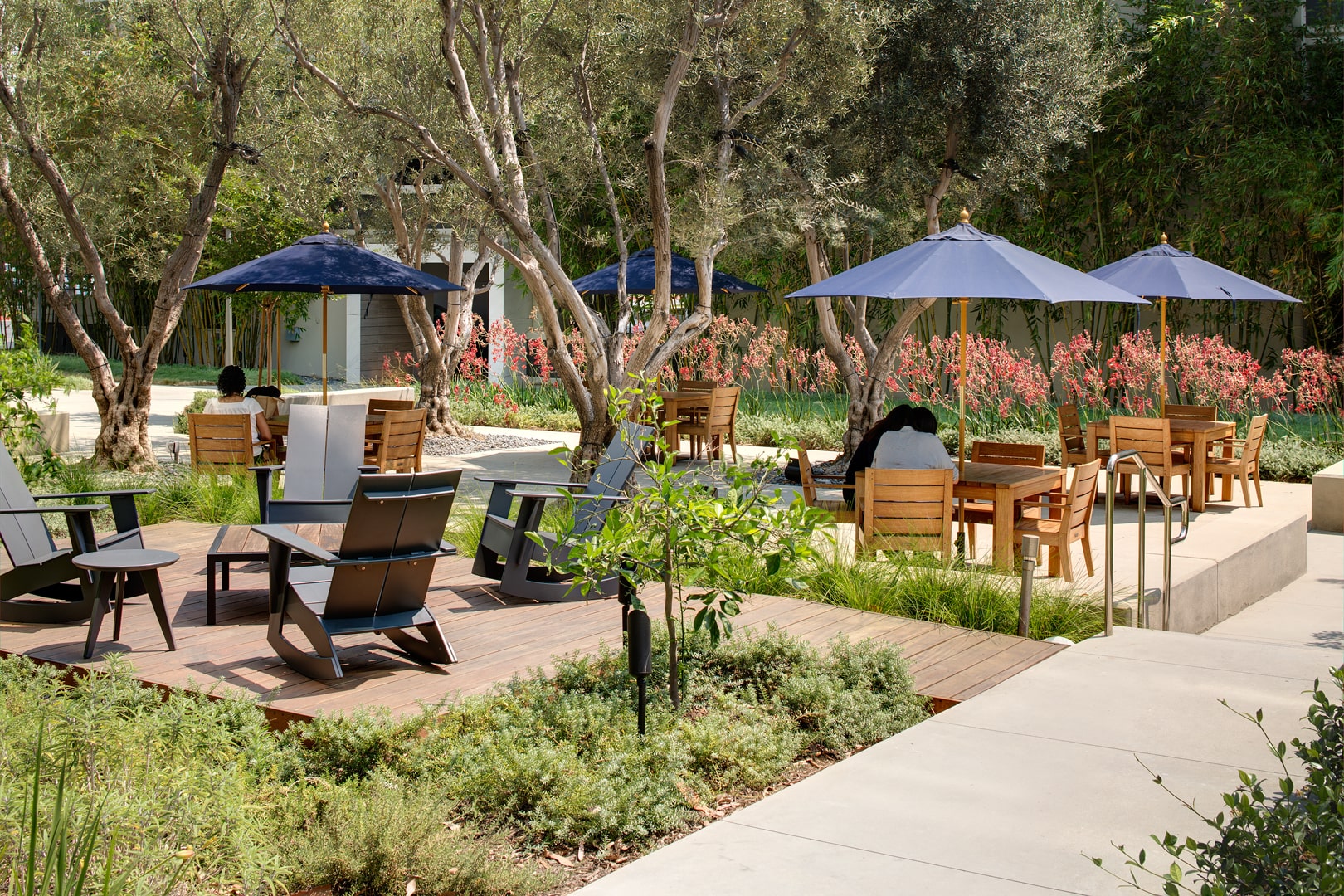 Outdoor workspace in Torrance.