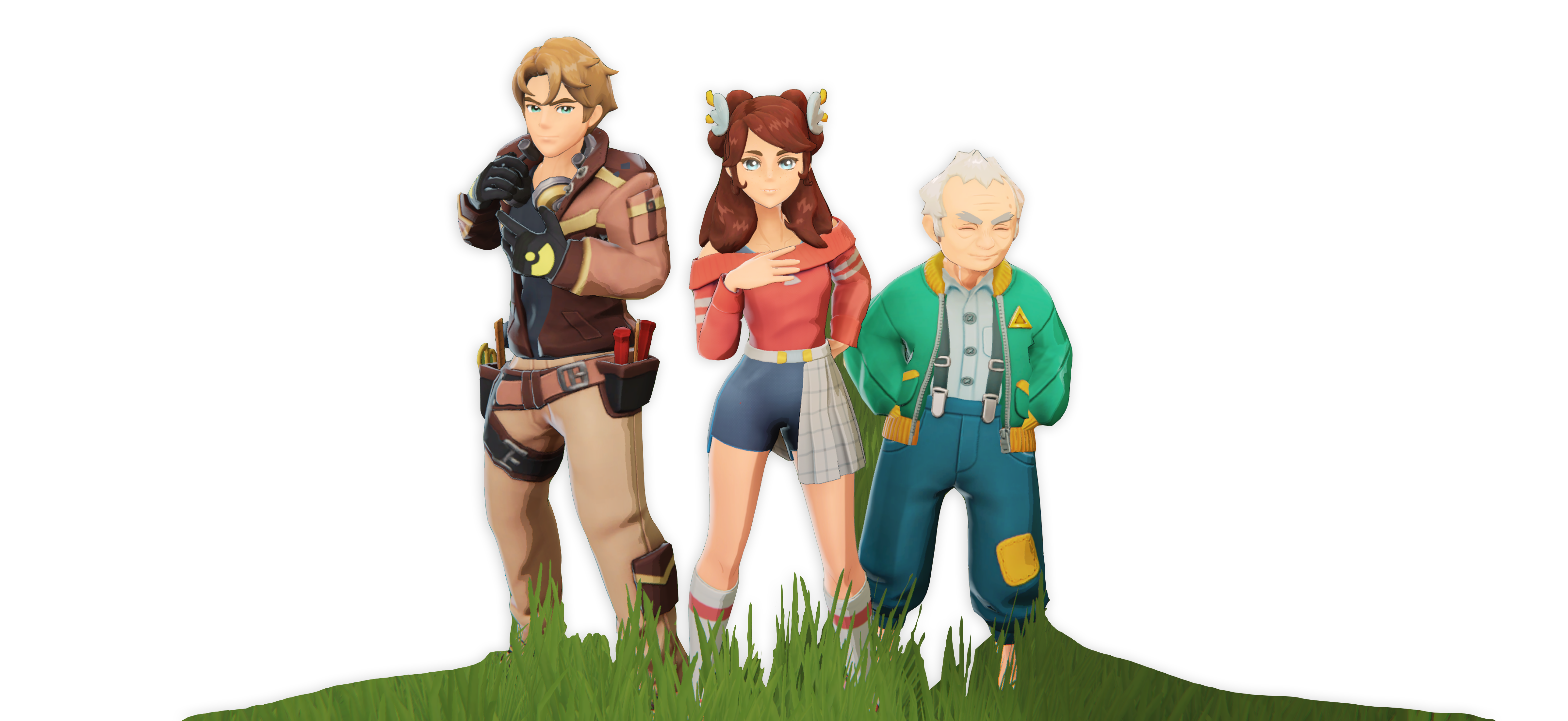 Airstrafe Interactive characters.